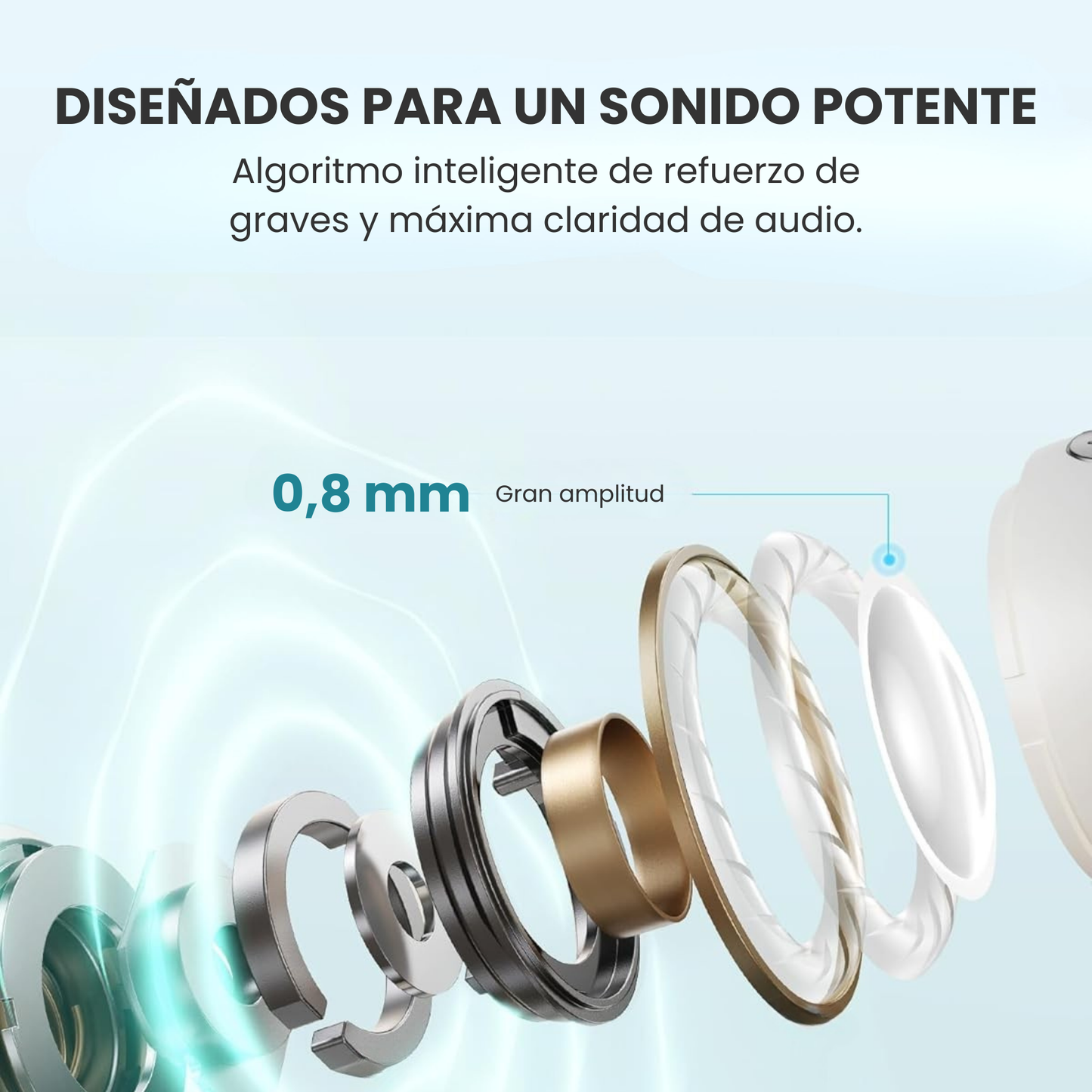 AirClip Pro™ Escucha tu música sin dolor, sin presión y sin aislarte del mundo